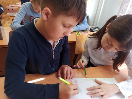 Игровое занятие на тему "Умей договориться" в 3Б классе