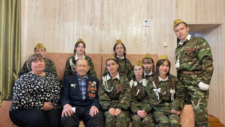 Встреча с ветераном ВОВ