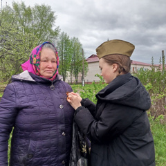 Продолжается акция «Георгиевская ленточка» к 80-летию Великой Победы