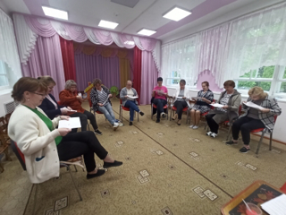 Заключительное занятие с педагогами по городскому проекту "Бережно к себе"