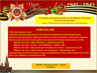 Педагогический практикум «Технологии патриотического воспитания»