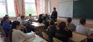 Встреча с инспектором перед летними каникулами