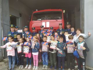 Экскурсия в Пожарную часть N42 с. Шемурша