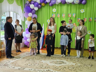 В детском саду «Теремок» прошла акция «Мой папа — герой»
