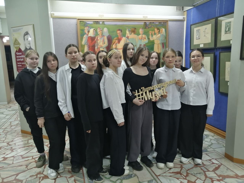 Экскурсия и мастер-класс в Литературном музее.