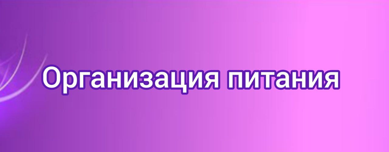 Организация питания