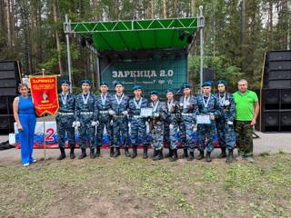 Команда Янтиковского муниципального округа на республиканском этапе «Зарница 2.0»