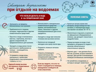 О безопасности на воде.