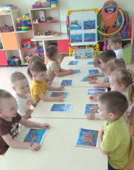 Всемирный день океанов в группе "Божья коровка".