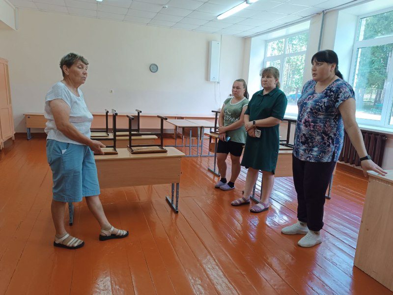 Итоги родительского контроля покрасочных работ в классах