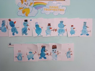 Мы ждём  день рождение Снеговика