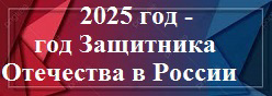 2025 год- Год защитника отечества в России