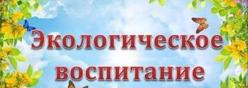 Экологическая культура и бережное природопользование