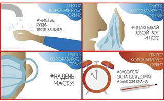 ОРВИ, грипп,  коронавирусная инфекция и  меры их профилактики