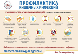Профилактика кишечных инфекций и холеры.