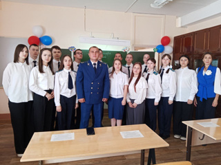 Встреча с прокурором в День знаний