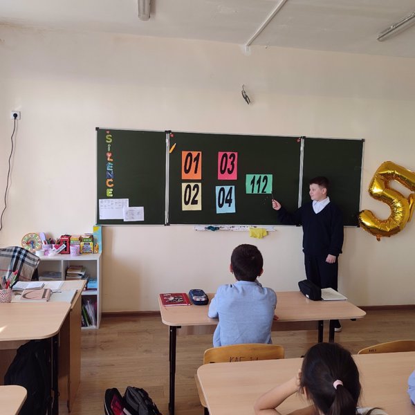 15 сентября в 5Г классе состоялся классный час по теме "Я и экстремальная ситуация".