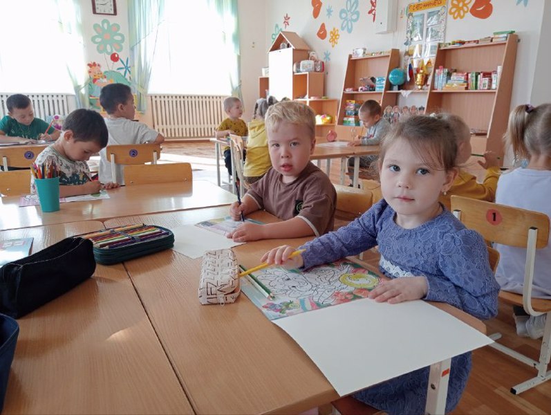 Роль раскрасок