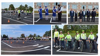 Открытие автогородка в Азимсирминской школе