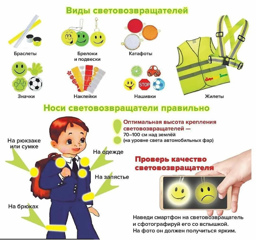 Светоотражающие средства в одежде