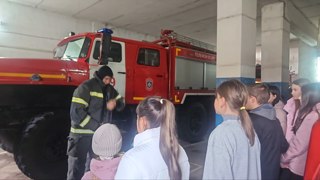 Увлекательная экскурсия в пожарную часть