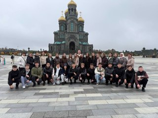 Учебно-методический сбор с юнармейцами Батыревской средней школы №1 в городе Москве