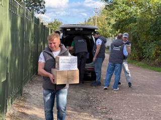 Гуманитарная помощь от Вурнарского муниципального округа добралась до детского сада «Познайка» Запорожья