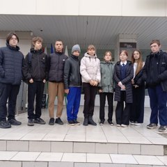 В МБОУ "Шумерлинская СОШ" продолжается знакомство с искусством в рамках проекта "Культурная среда"!