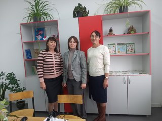 Первое занятие окружного методического объединения учителей химии и биологии.