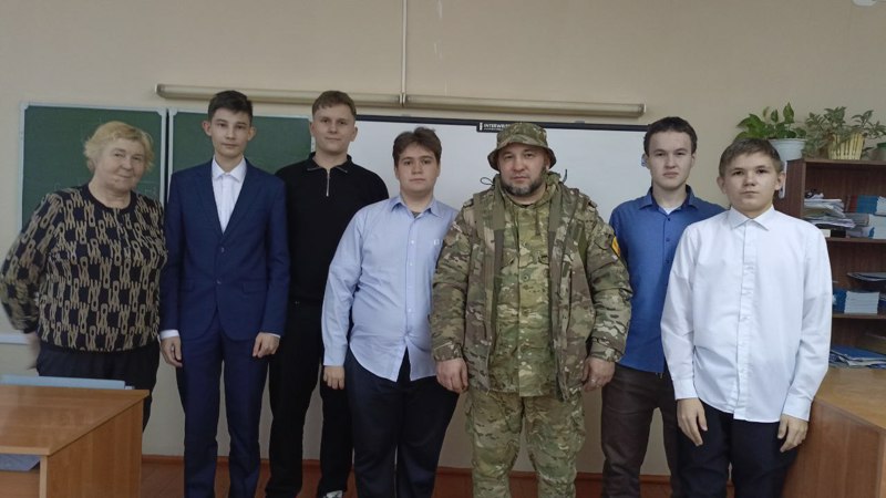 Встреча с участником специальной военной операции