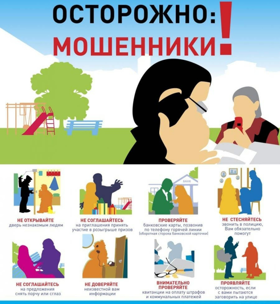 профилактическая беседа "Осторожно, мошенники!"