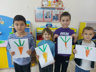 Рисование пупырчатой пленкой