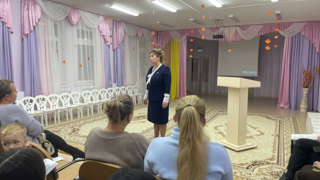 В детском саду «Крепыш» состоялась встреча с родителями