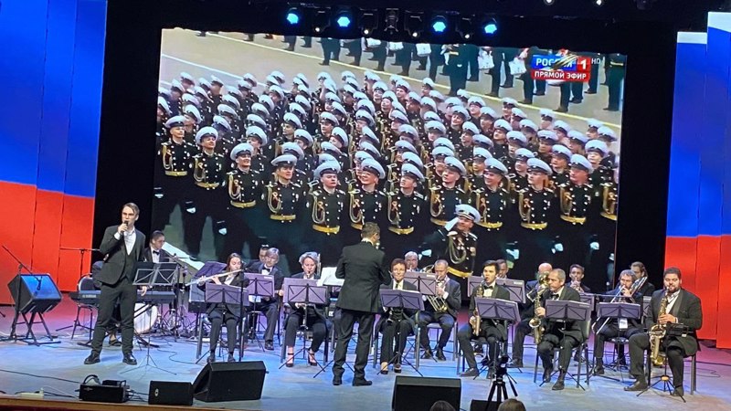 Пушкинская карта. Страшеклассник посетили патриотический концерт.
