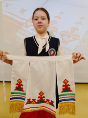 ОТКРЫТЫЙ УРОК "ИСТОРИЯ НАЦИОНАЛЬНОЙ ВЫШИВКИ"