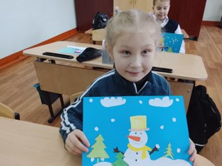 В рамках Всероссийской акции "Спасибо_Героям" - акция "Новогодняя открытка солдату"