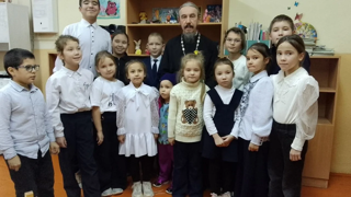 Встреча со священником.