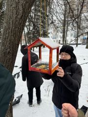 Акция "Покорми птиц зимой" в нашем техникуме!