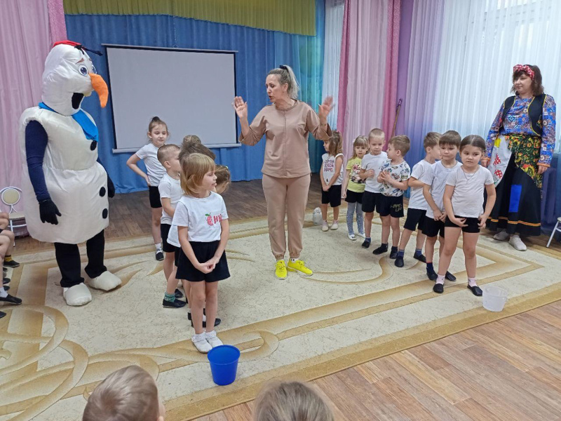 Спортивное развлечение "Зимние забавы"