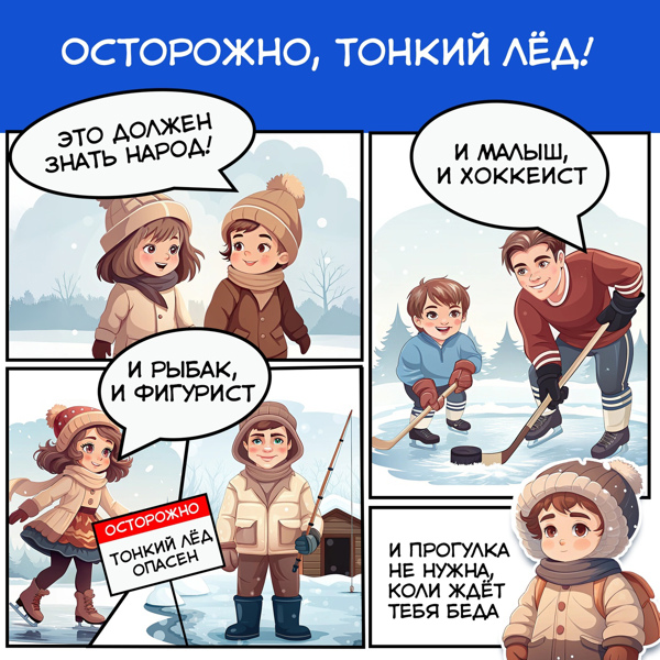 Осторожно, тонкий лёд!