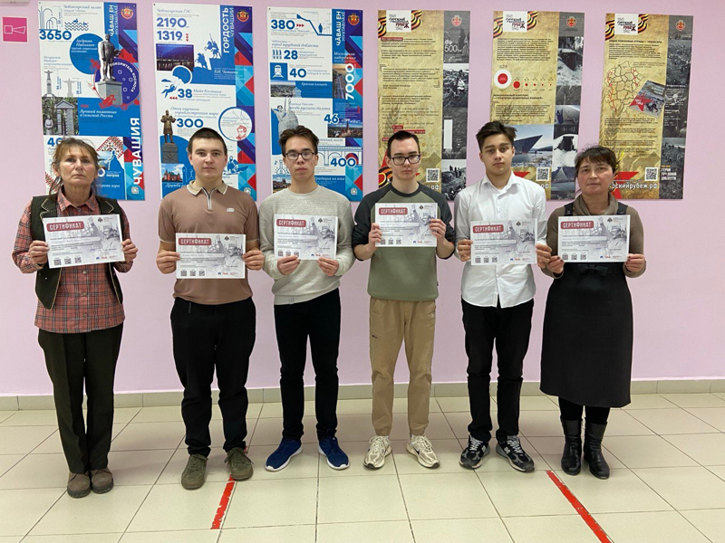 Участие в международной акции «Уроки второй мировой»