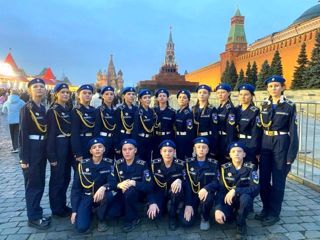 Наши кадеты снова победили в конкурсе «Смотр строя и песни»