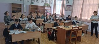 Первое заседание учителей методичекого объединения в Кюстюмерской школе