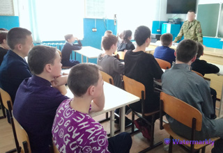 Встреча с выпускником, участником специальной военной операции