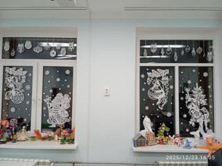 Новогоднее волшебство в Байгуловской средней школе