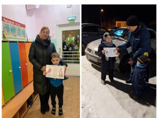 Традиционная акция «Письмо пешехода!» в рамках профилактического мероприятия «Дети на дороге: вместе за безопасность!»