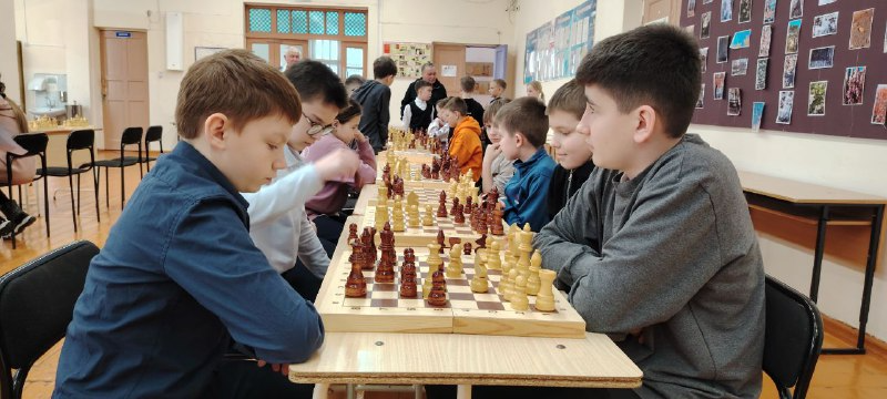 Муниципальный этап соревнований по шахматам "Белая ладья"