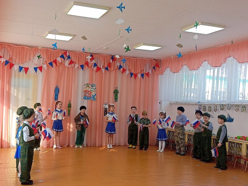 Праздничные утренники к Дню Защитника Отечества!