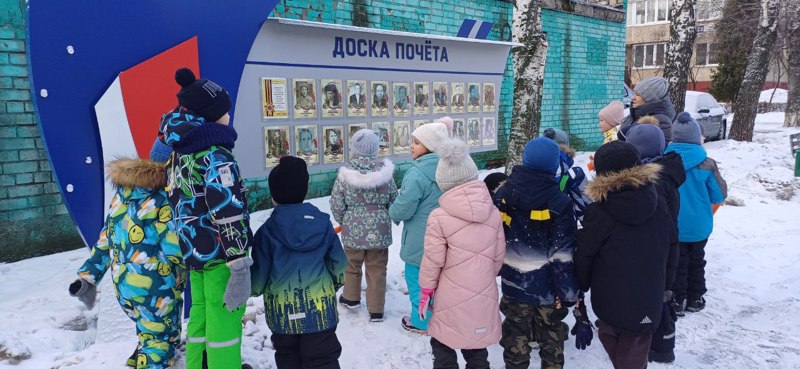 Экскурсия по Аллее Ветеранов войны.
