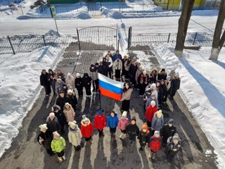 Флешмоб "Символ Героя" в преддверии Дня защитника Отечества 🌟